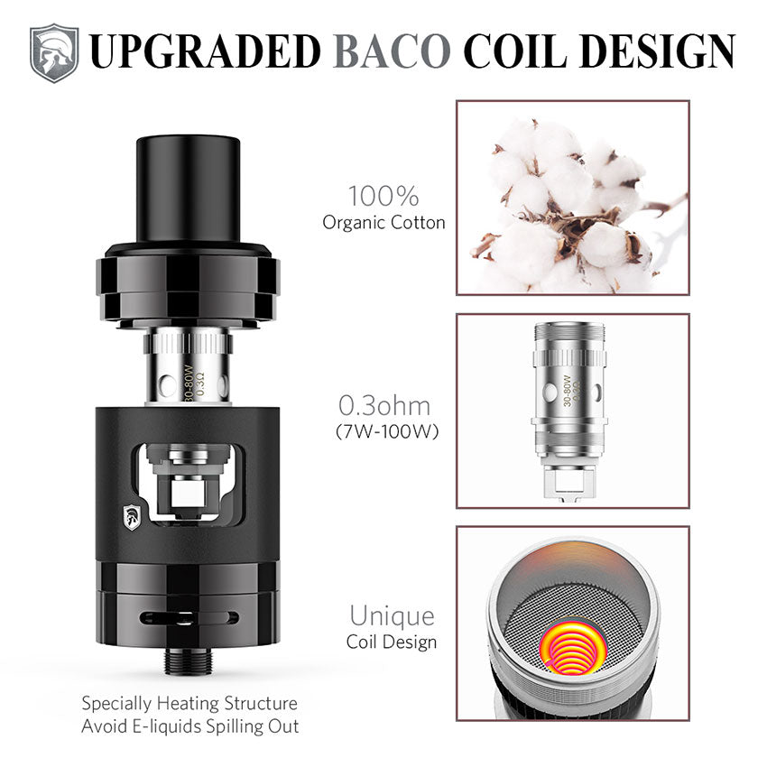 Manvap MP Baco 100W Mod Kit 2000mAh