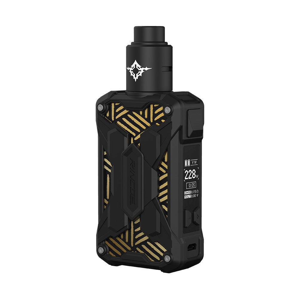 Rincoe Mechman Lite Kit 228W con Metis RDA