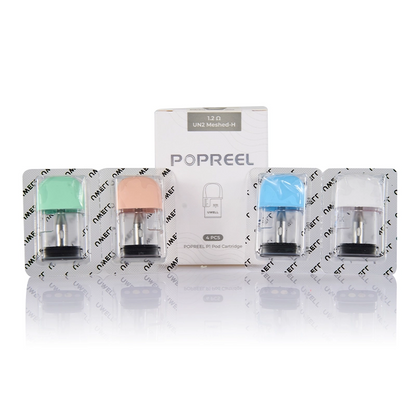 Uwell Popreel P1 cartuccia pod di ricambio 2 ml (4 pezzi/confezione) per Kit Popreel P1 / Kit Popreel PK1