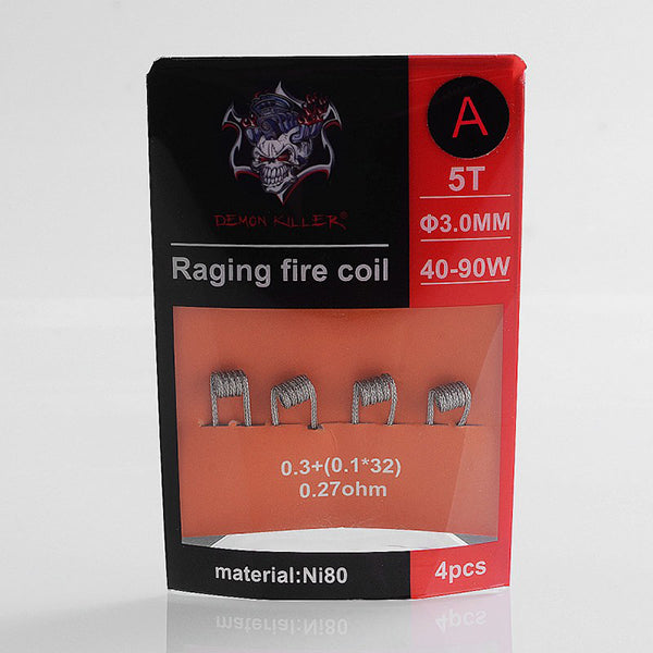 Demon Killer Raging Fire Coil Ni80 Pre-made cavo di riscaldamento (4pz)