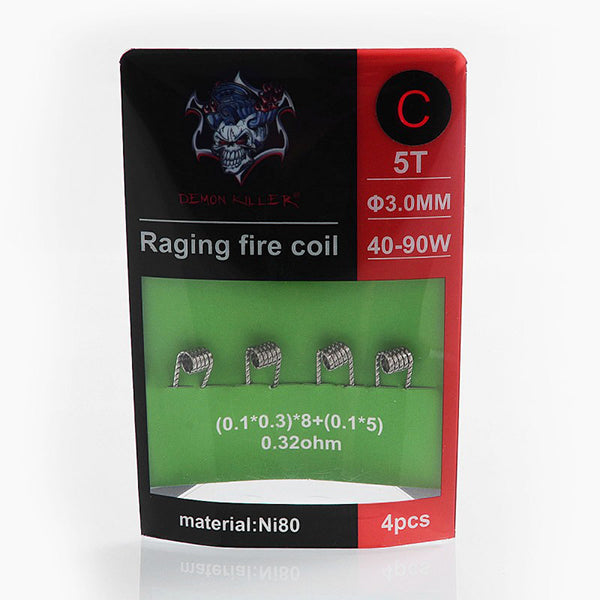 Demon Killer Raging Fire Coil Ni80 Pre-made cavo di riscaldamento (4pz)