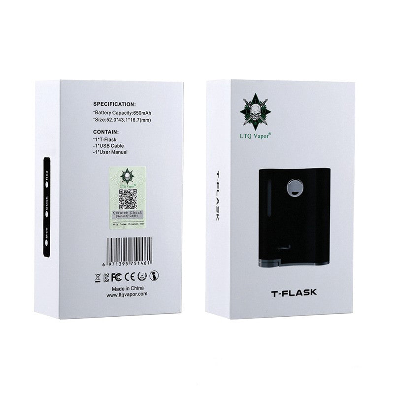 LTQ Vapor Box Mod T-FLASK  650mAh 3ohm