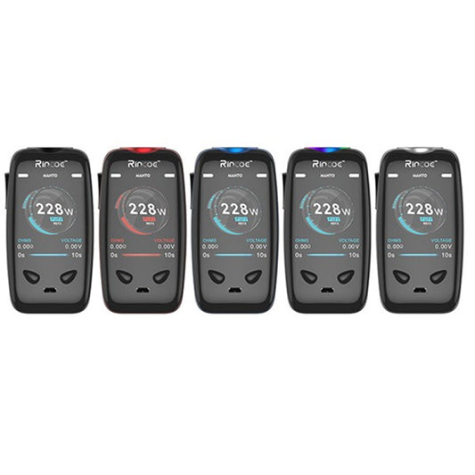 Rincoe Manto 228W TC Box Mod Starter Kit