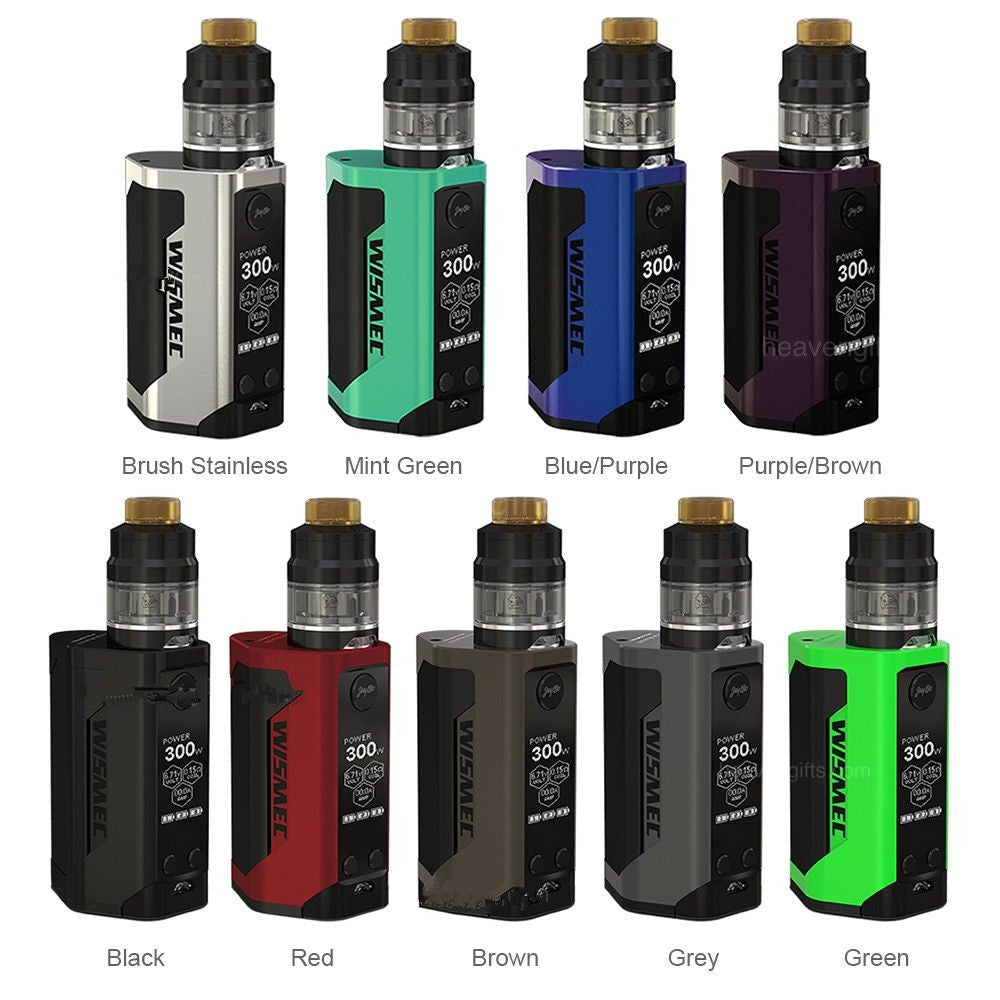 WISMEC RX GEN3 300W TC Kit con GNOME Atomizzatore (4ML)